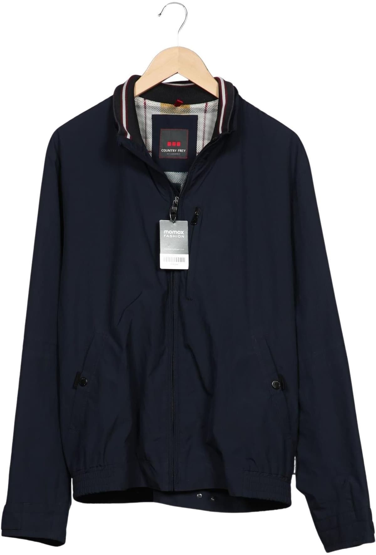 Lodenfrey Herren Jacke, Marineblau, Gr. EU 54, Synthetik - Second Hand