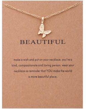 Modern Mode Marketplace Angel Wing Necklace For Women Silver Gold Alloy Pendant Fashion Jewelry c