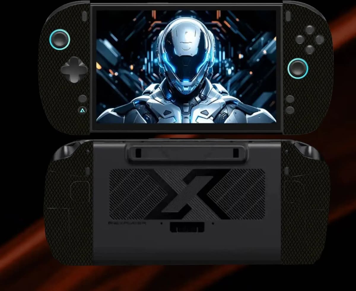NONE Vorgeschnittener Anti-Rutsch-Hautaufkleber für die Handheld-Spielekonsole OneXPlayer X2 Mini Pro 2026, Anti-Schweiß-Folie