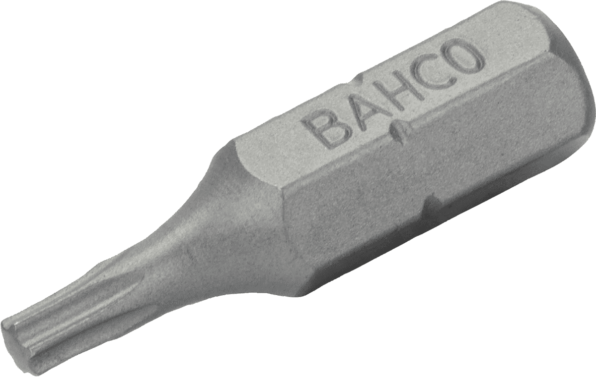 Bits Torx 1/4” 25mm Tx25 10Pcs Bahco 59S/T25