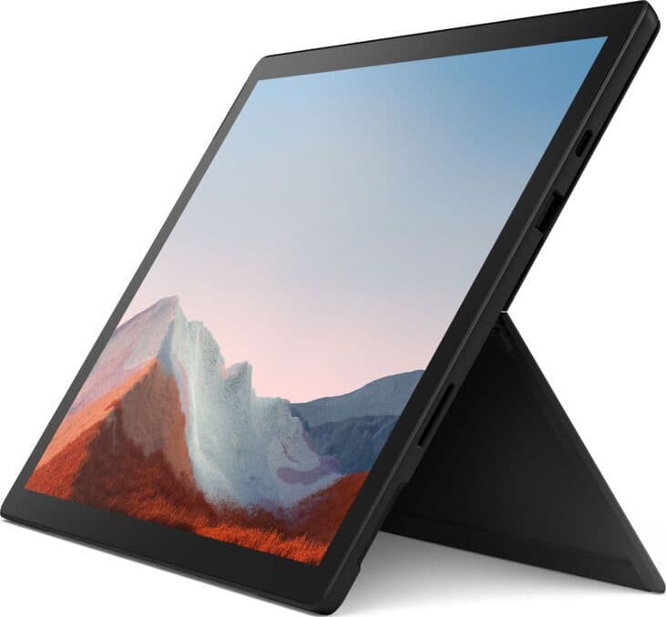 Microsoft Surface Pro 7 Plus   i5-1135G7   12.3"   8 GB   SSD de 256 GB   Surface Dock   Win 11 Home   Negro   EE. UU. - Refurbished
