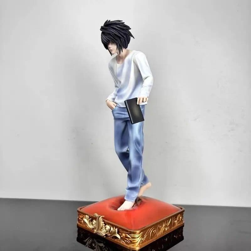 Bandai Anime Death Note Figure L Lawliet Action Figures Figurine Pvc Doll Desk Decoration Statue Collection Model Birthday Gifts Toys