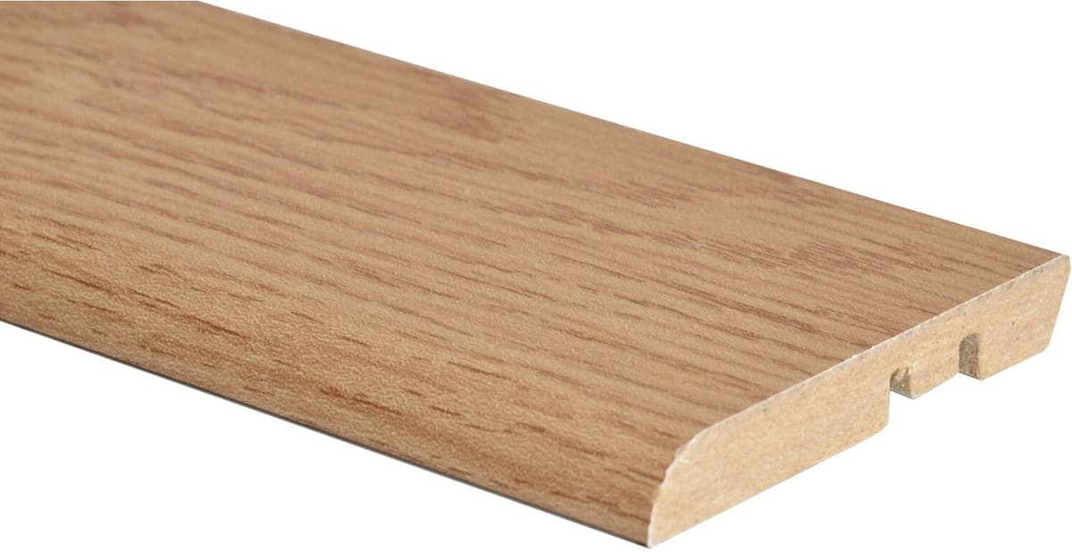 Battiscopa in MDF rivestito rovere H 6,5 cm