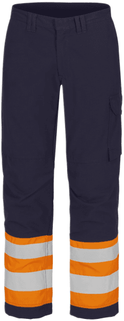 Tranemo Workwear Tranemo Zenith 522184 Multinorm Arbeidsbukse Hivis Oransje/marin C154