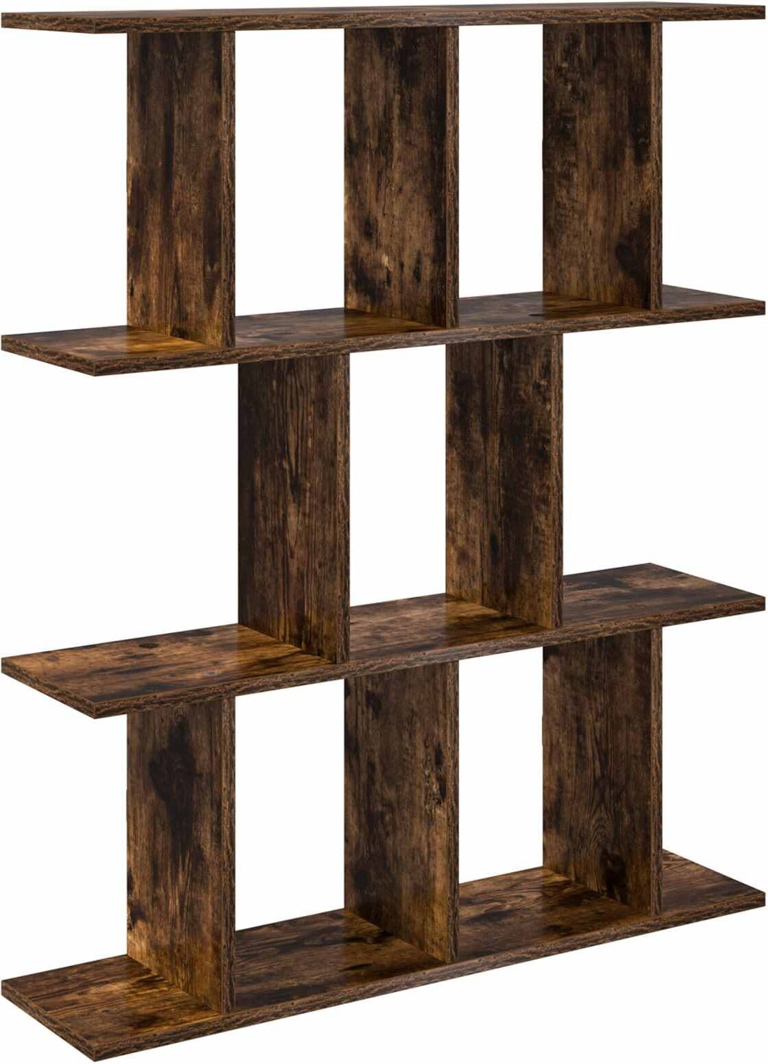 vidaXL Étagère Murale Chêne fumé 102 x 20 x 96 cm