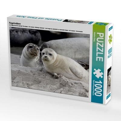 CALVENDO Puzzle Kegelrobben | 1000 Teile Lege-Größe 64x48cm Foto-Puzzle für glückliche Stunden