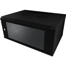 Allnet 19 Wandgehäuse 9HE B600 / T450mm 1-teilig *schwarz* SMC-Serie (9 HE, 19 Zoll Rack), Serverschrank, Schwarz
