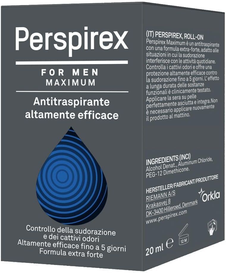 RIEMANN A/S PERSPIREX MEN MAXIMUM ROLL ON
