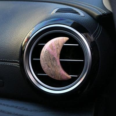 Uplift Treasures Crystal Moon Car Air Freshener Clip i
