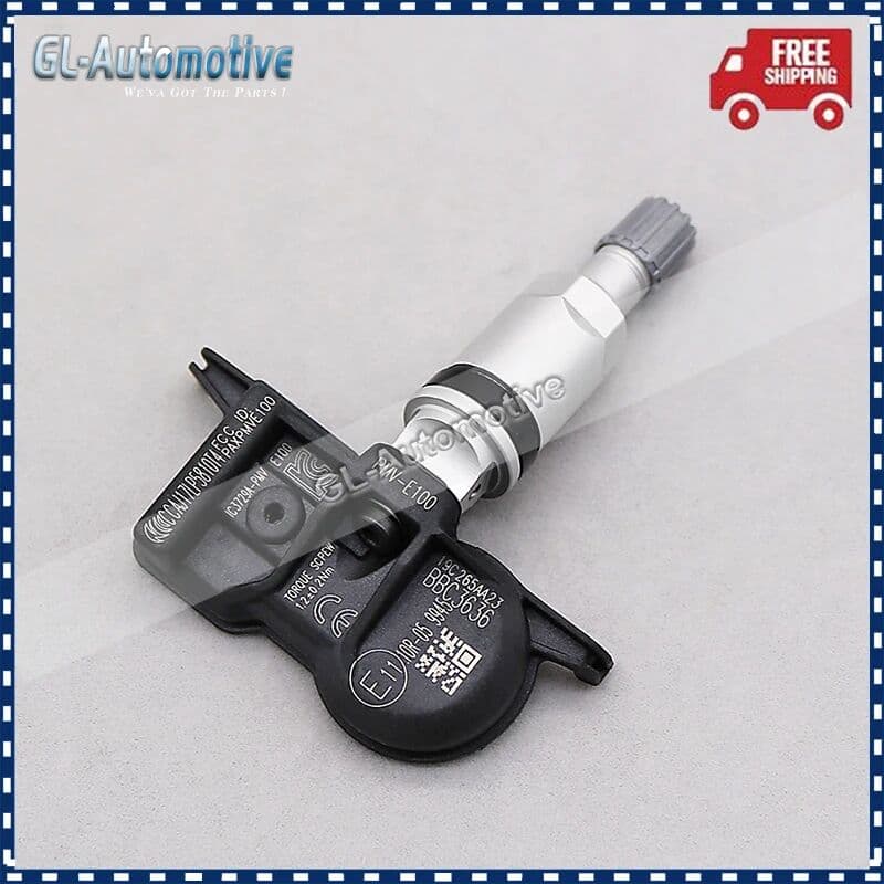 GANGLE 4Pcs 42607-02090 Tire Type Pressure Monitor System Sensor For Toyota 4RUNNER AVALON  CAMRY COROLLA 42607-02050 42607-02070