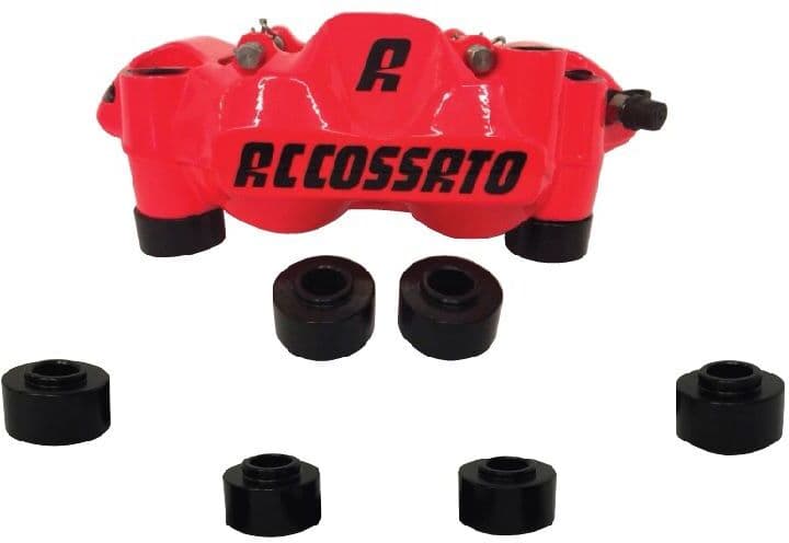 Distanziali Accossato Per Pinze Freno Radiali Anteriori Kawasaki Zx-6r 2007-2008