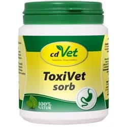 cdVet ToxiVet sorb | 150g Ergänzungsfuttermittel für Hunde und Katzen