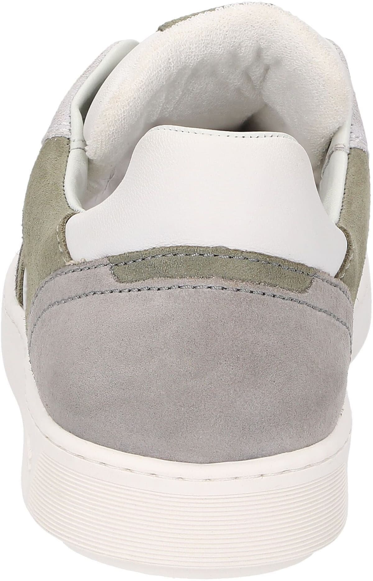 Sneaker SIOUX "Tedroso-704", Herren, Gr. 43 (UK 9), grau, Obermaterial: 50% Kalbsveloursleder CAVL. 50% Lammnappaleder LANA. 100% Gummi rubber., Schuhe Sneaker