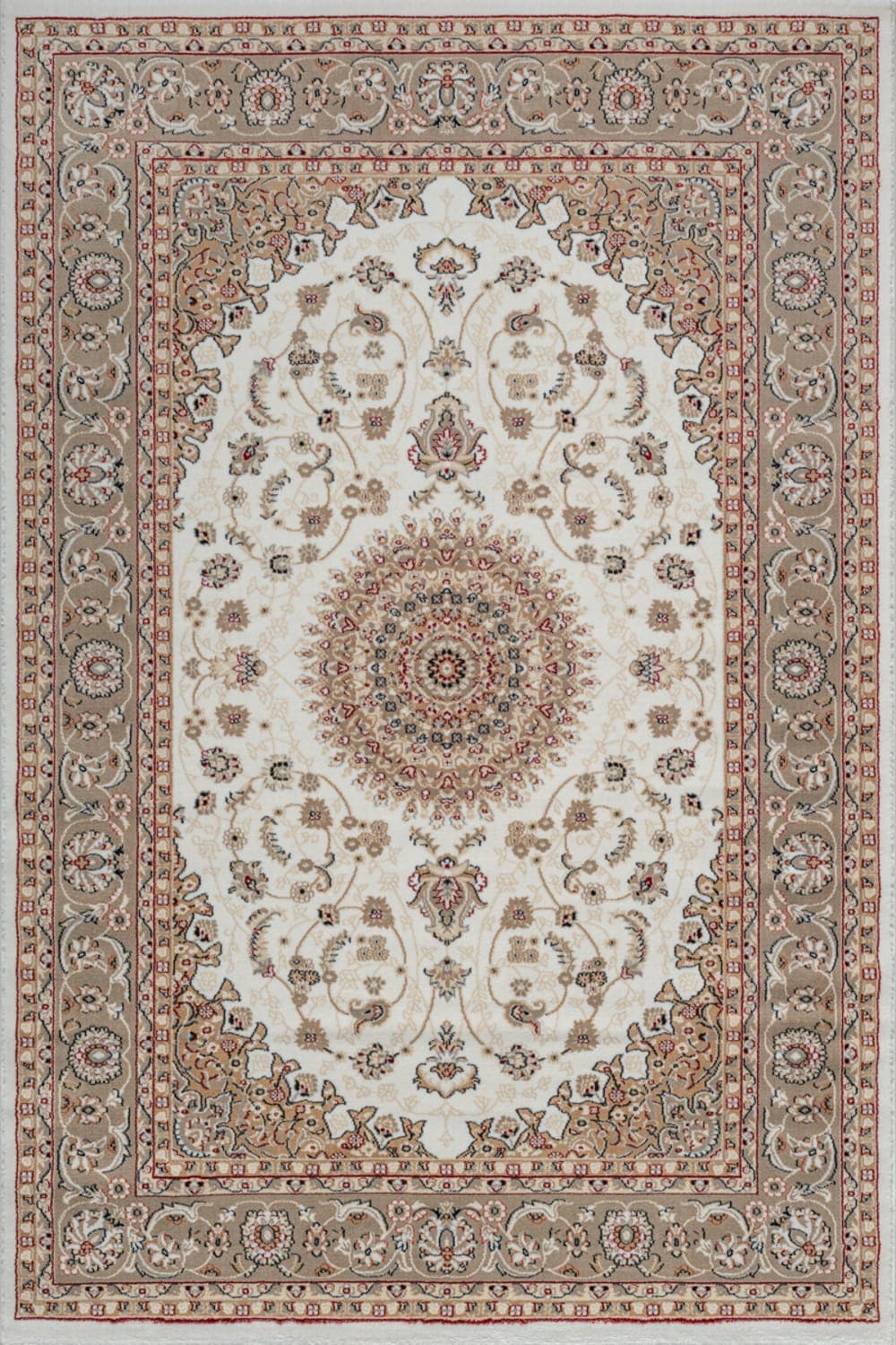 The carpet Alfombra oriental clásica, crema, 240 x 340 cm