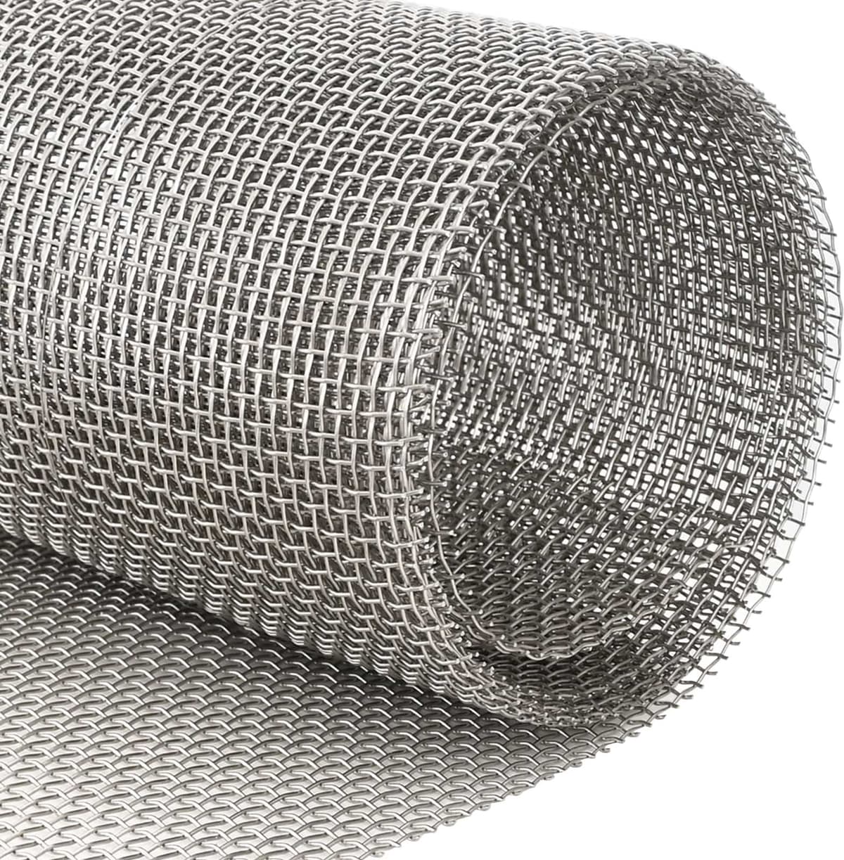 vidaXL Écran en maille 120 x 1000 cm 6 Mesh Acier Inoxydable 201