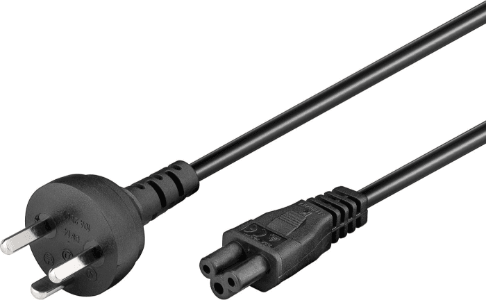 MicroConnect Strømkabel Danmark Edb - C5, 3m, 1 Stykk, Sen-Pe120830 Svart