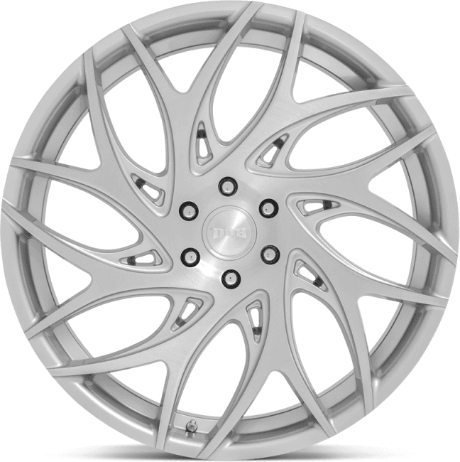 Jantă de Aluminiu, DUB S261 G.O.A.T., 22x9.0, ET 35, 5x114.3, 72.56, Argintiu