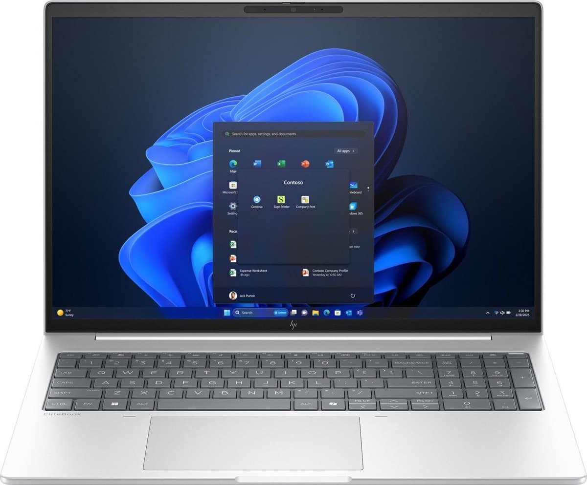 HP EliteBook 8 G1i 16   Core Ultra 5 225U   16"   16 GB   512 GB SSD   WUXGA   Win 11 Pro   LV - Refurbished