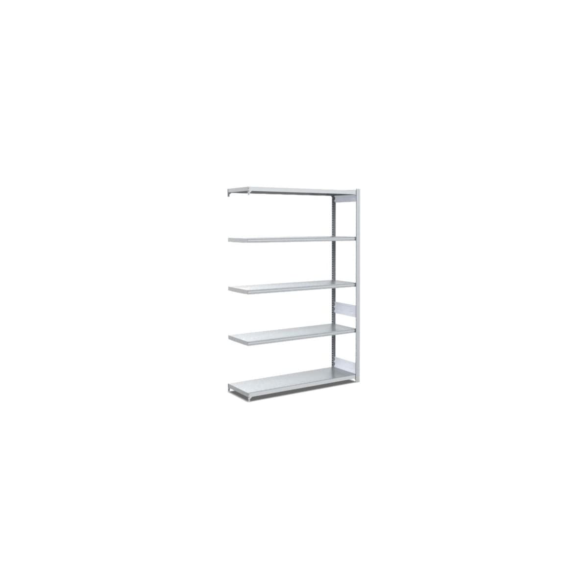 Bito Fachbodenregal Typ:S L1008xH2000xT424 mm, Anbaufeld 300 kg verzinkt (C1231-0055)
