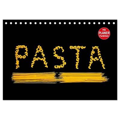 Pasta (Tischkalender 2027 DIN A5 quer), CALVENDO Monatskalender