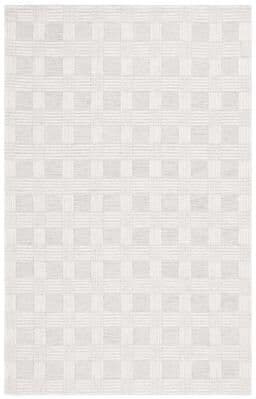 SAFAVIEH Handmade Ebony Shella Contemporary Wool Rug