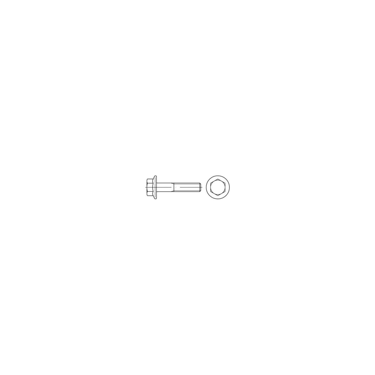 Sechskantschrauben mit Flansch MBN 10105 10.9 M 14 x 1,5 x 80 flZnnc-L flZn S ; Industrial Quality Supplies (101051300141080)