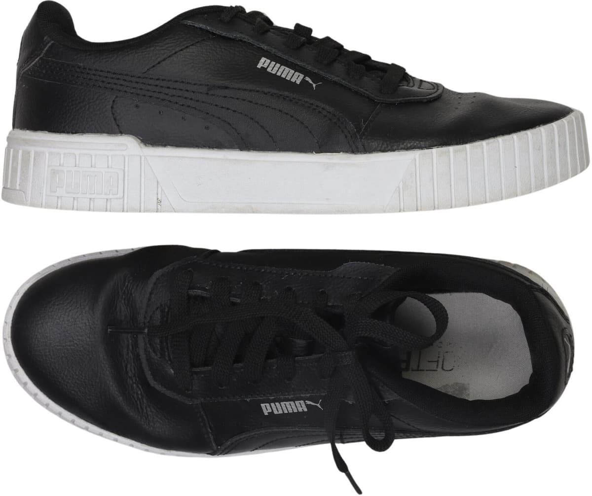 Puma Damen Sneaker, Schwarz, Gr. EU 40, kein / Etikett - Second Hand