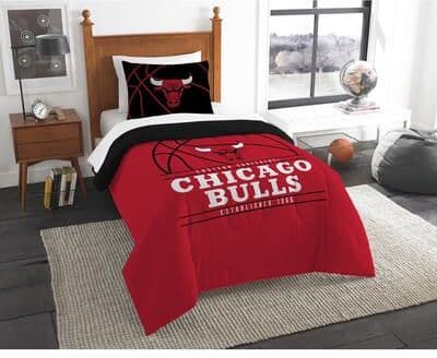 The Northwest Company NBA Chicago Bulls Reverse Slam Twin 2-piece Comforter Set