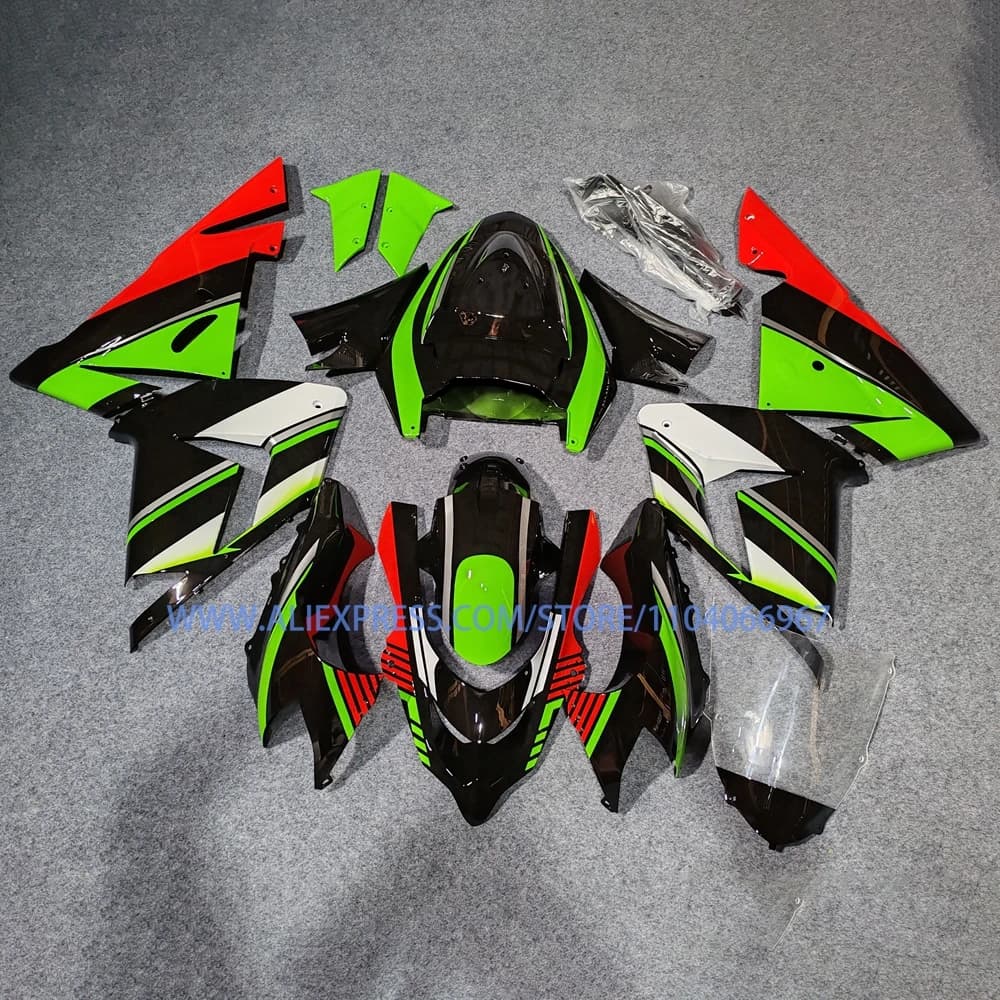 NONE ZX10R 2004 2005 Verkleidungen Motorrad für Kawasaki ZX 10R 04 05 Aftermarket Komplettes Karosserie-Verkleidungsset